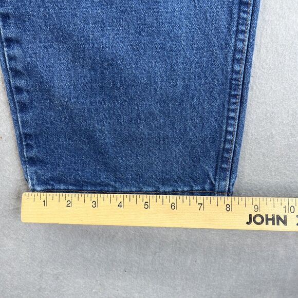 Wrangler Jeans Mens 38x36 Blue 13MWZPW Cowboy Cut Western Straight Leg Denim - Picture 12 of 14